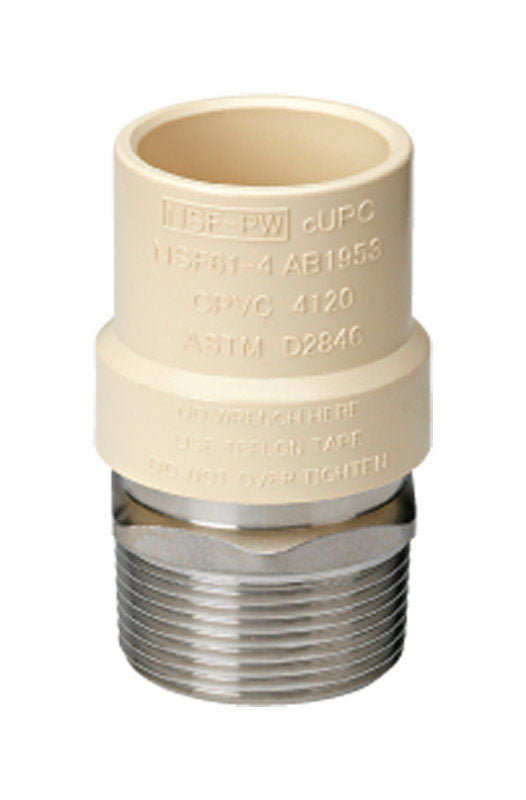 ADAPTER 1/2X1/2 CPVC