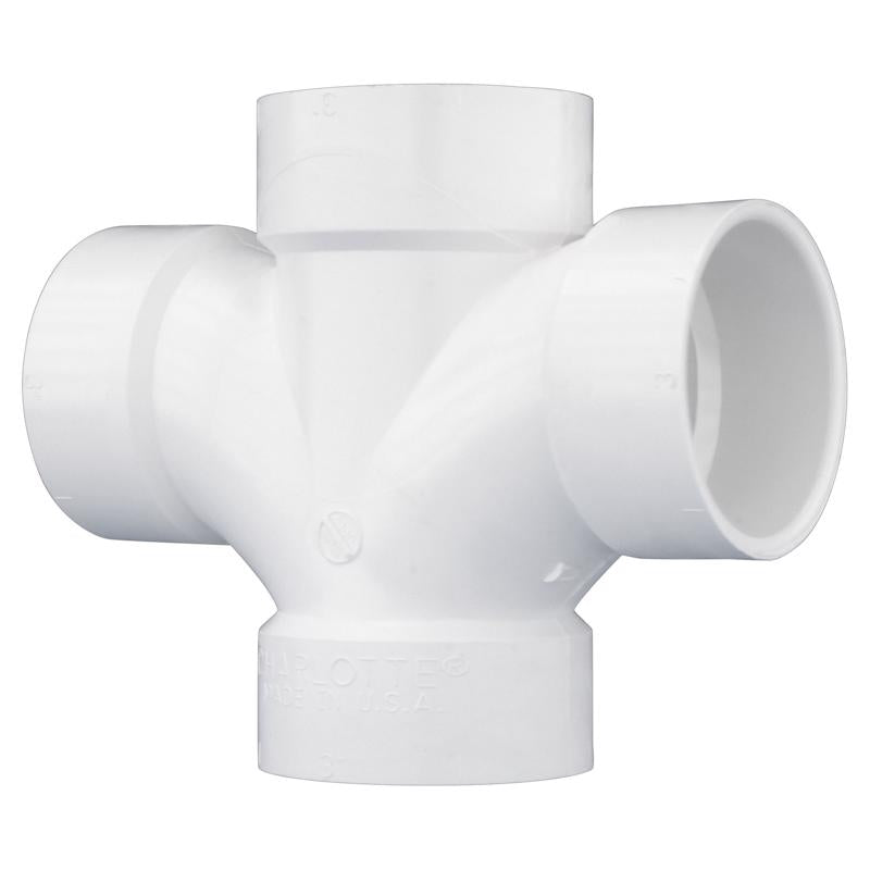 DOUBLE SANITARY TEE 3X3