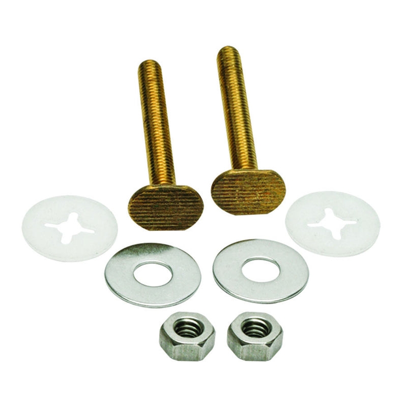 BOWL TO FLOOR BOLTS BRS