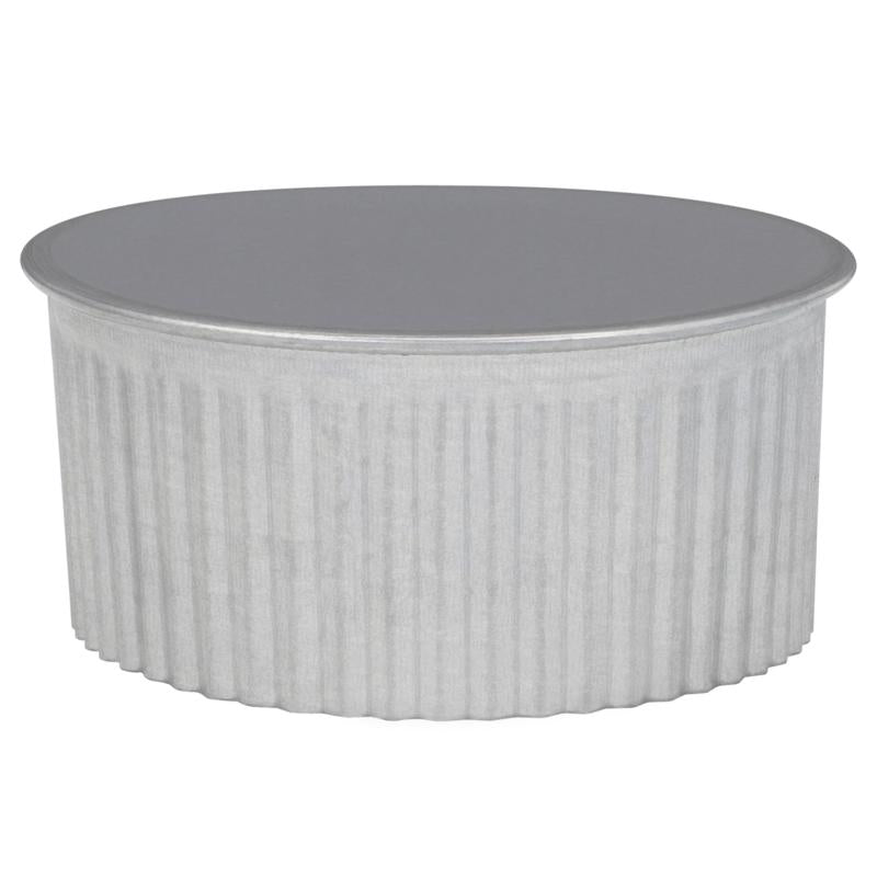 PIPE END CAP CRMPD 4"