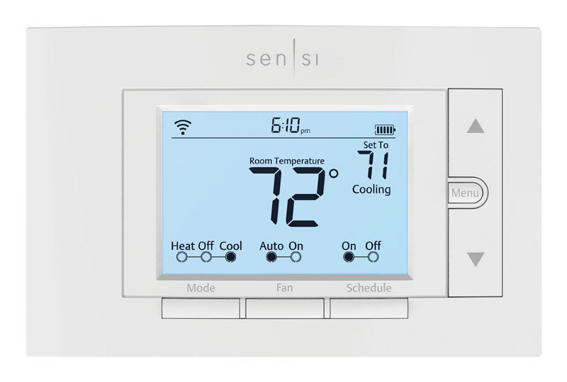 THERMOSTAT PUSH BTN WIFI