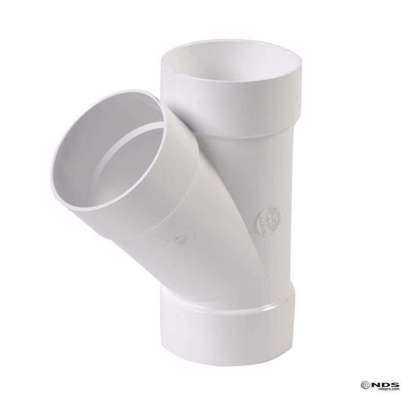 WYE 4X4 PVC