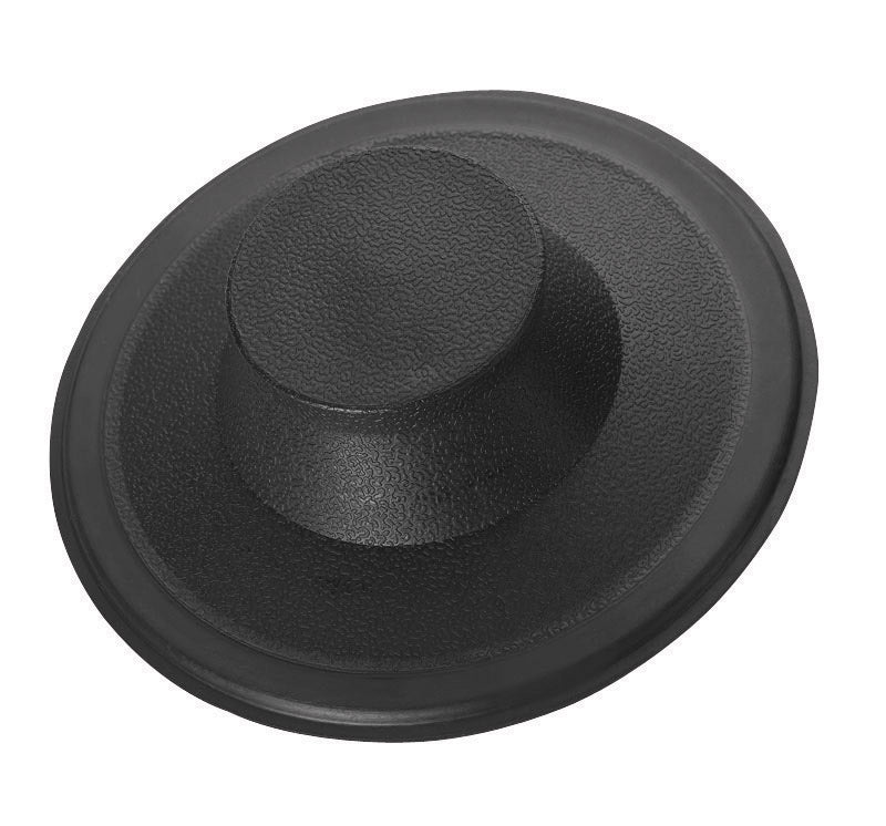 SINK STOPPER 3.25" BLK