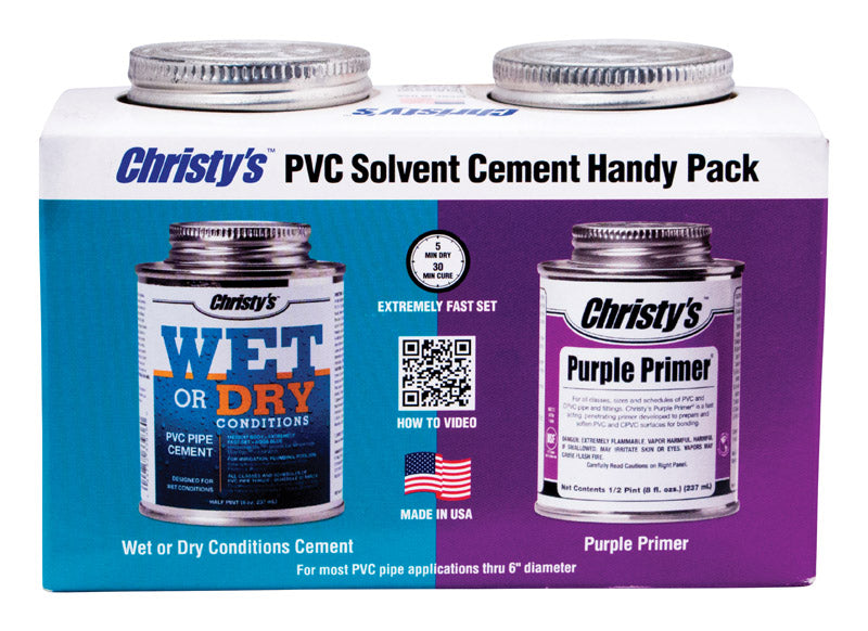PRIMER/CEMENT 8OZ CLR