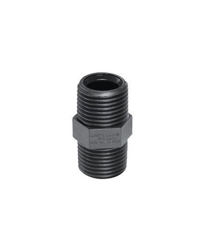 COUPLING 1/2X1/2 PLSTC