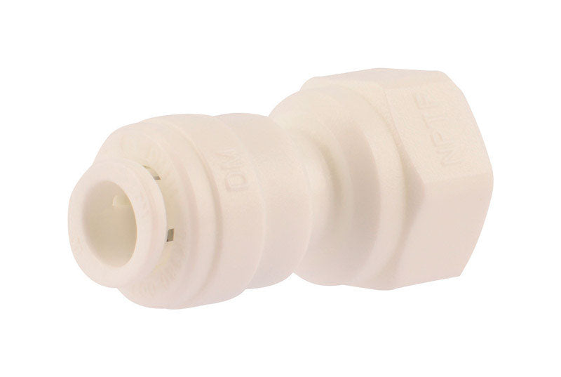 ADAPTER 1/4X1/4 POLY