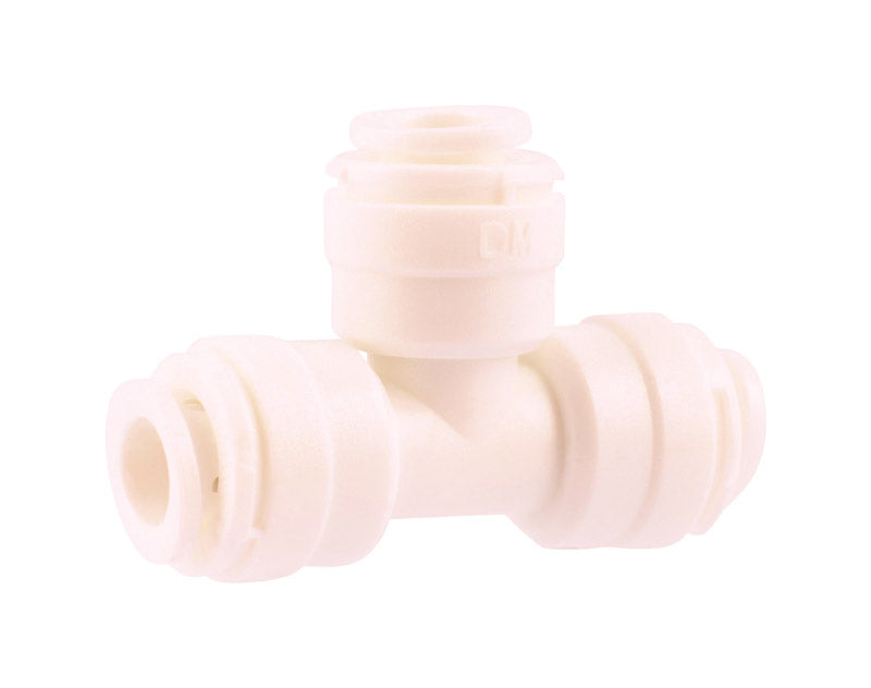 TEE 1/4X1/4 PLSTC