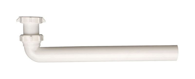 WASTE ARM 1-1/2X15 PLSTC