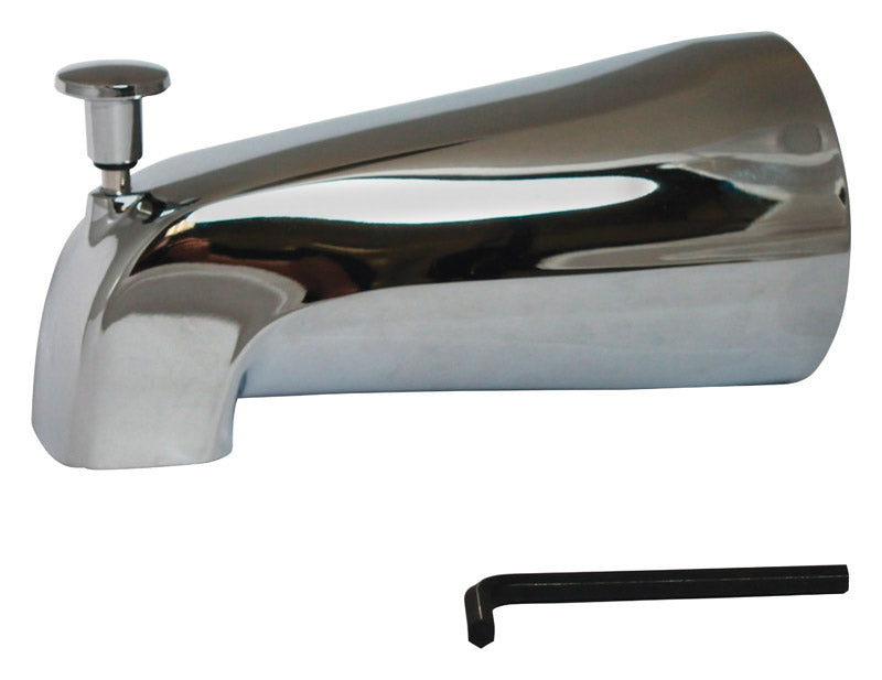 TUB SPOUT 1H CHRM PLUMB