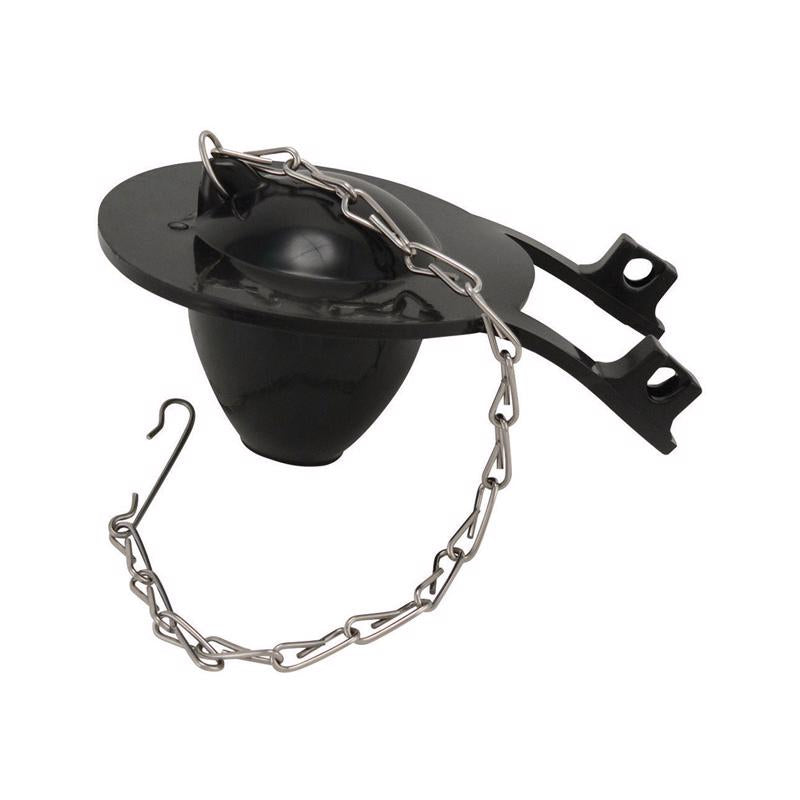 FLUSH VLV FLAPPER BLK