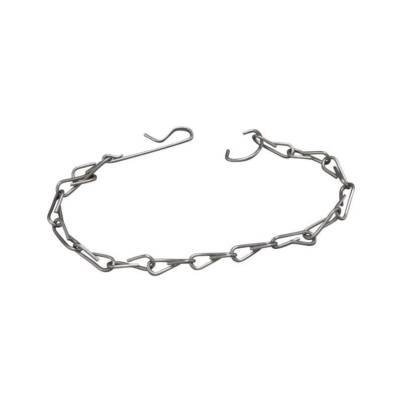 FLAPPER CHAIN SLVR MTL