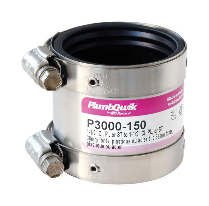 COUPLING 1-1/2X1-1/2 PVC