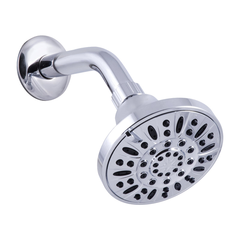 WALLMNT SHOWERHEAD CHRM