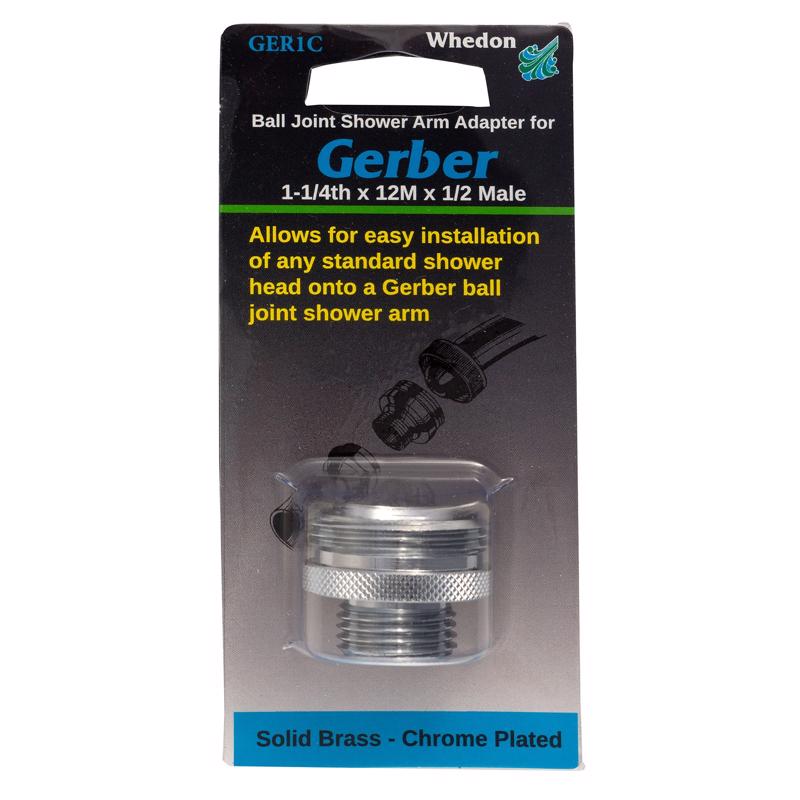 SHOWER ARM 1-1/4" CHRM