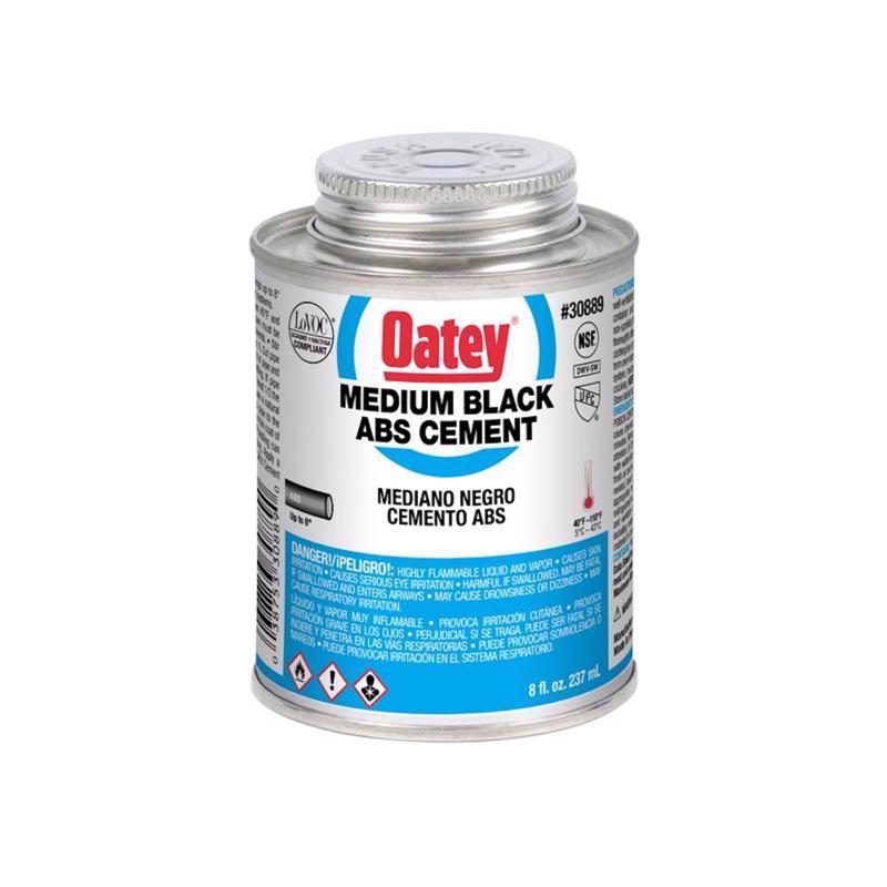 CEMENT ABS 8OZ BLK