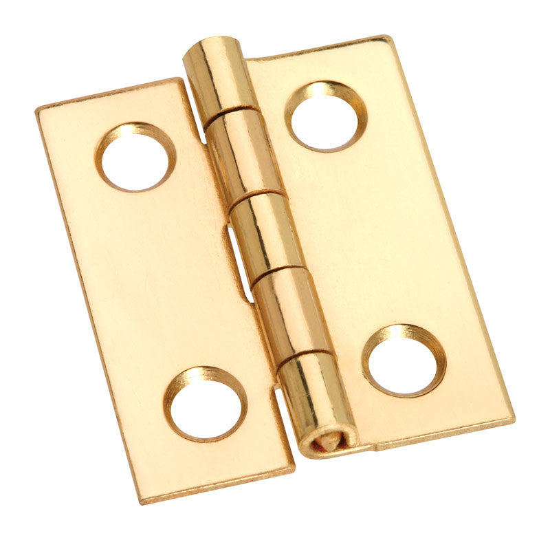 HINGE CABNT BRS 1" 4PK