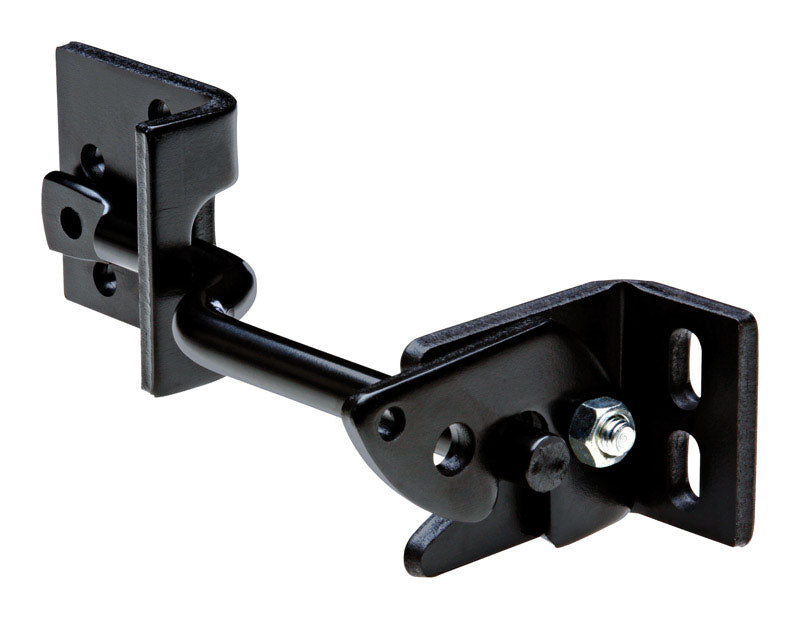 ADJUST GATE LTCH 8" BLK
