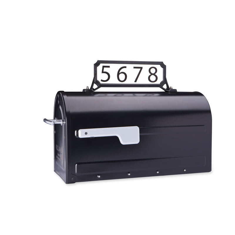 MANHATN ADDRESS PLAQ BLK