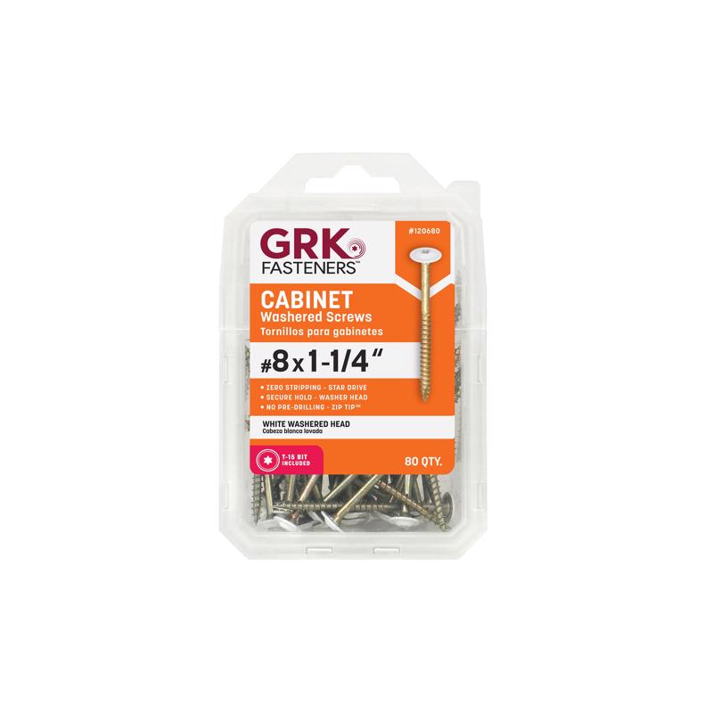 CBNT SCRW WSHR #8 1-1/4"