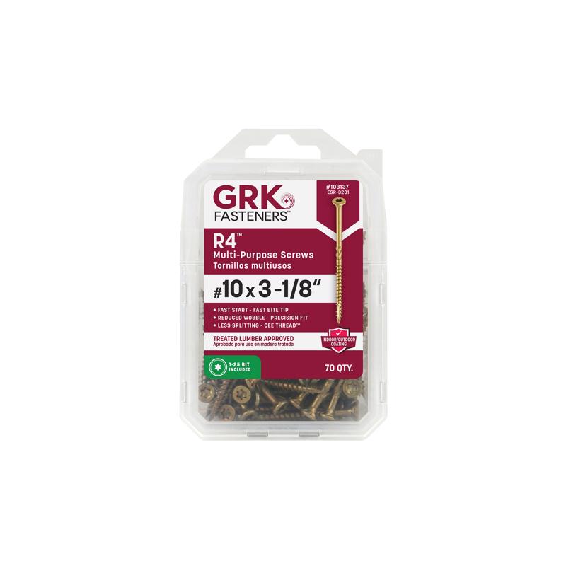 R4 SCREWS #10X3-1/8"70PK
