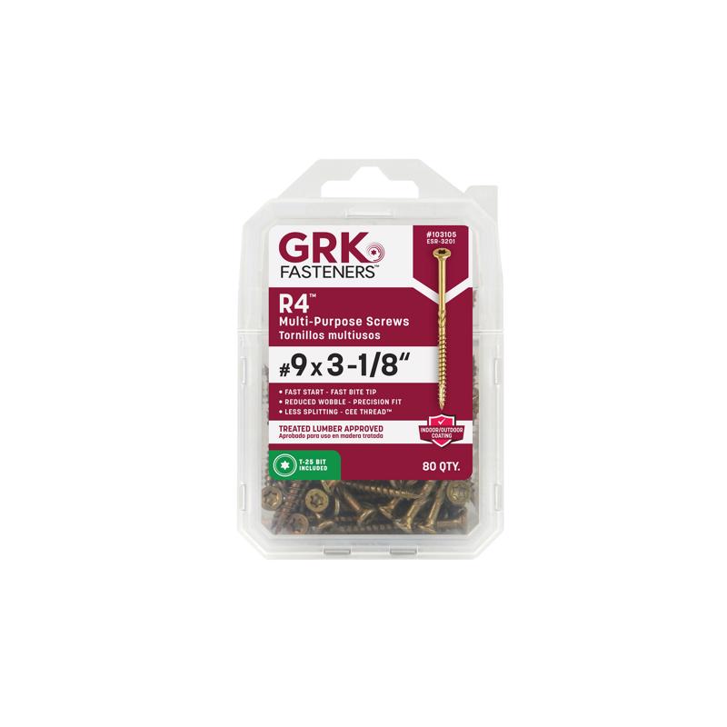 SCREWS STL 3-1/8"L 80PK
