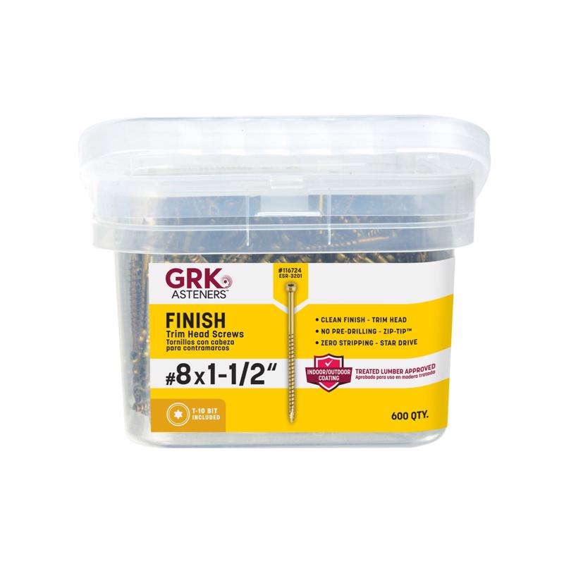 TRM SCREWS #8X1.5" 600PK