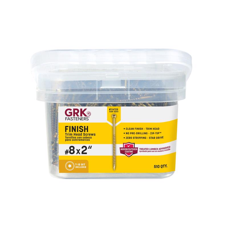 TRIM SCREWS #8X2" 510PK
