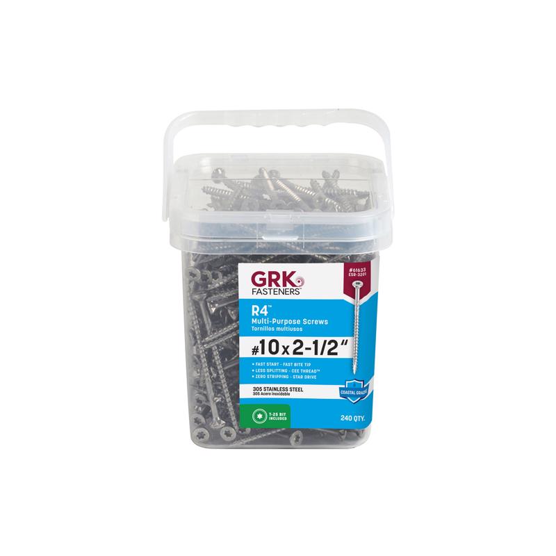 MP SCREW #10X2.5" 240PK