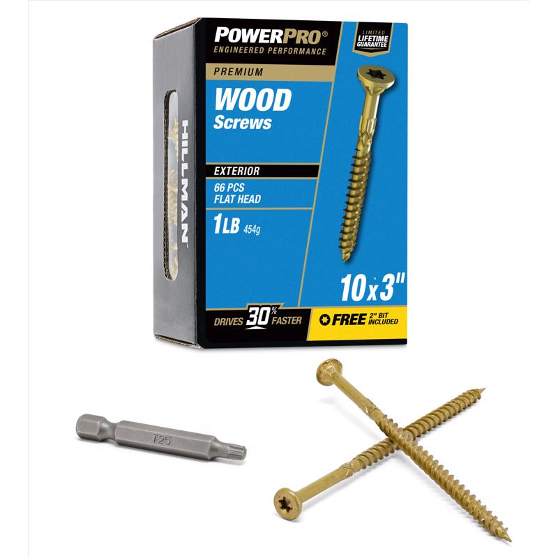 DECK SCREW STAR #10X3"