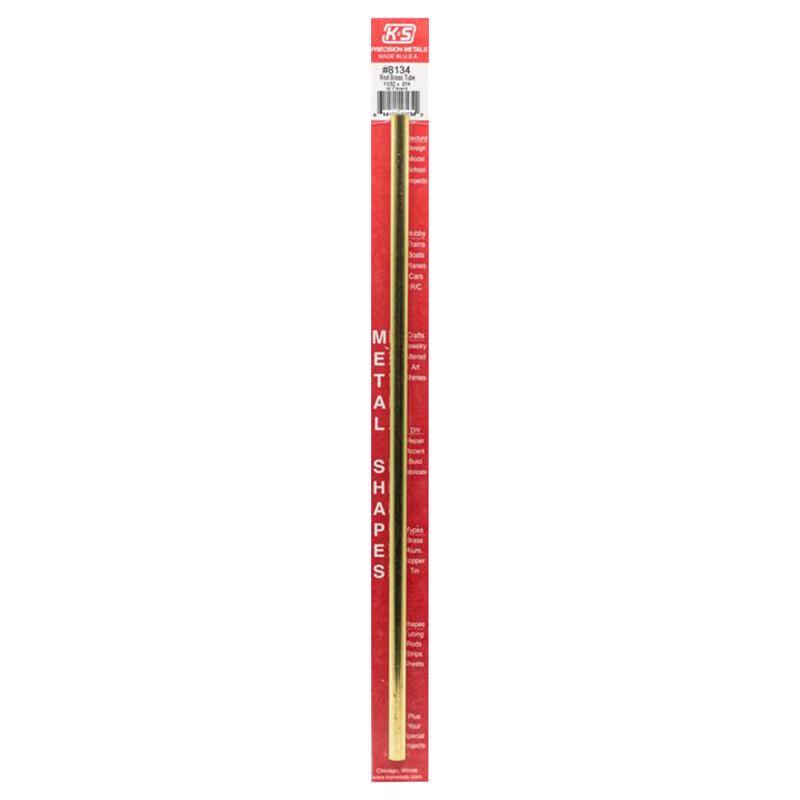 TUBE ROUND BRASS12X11/32"