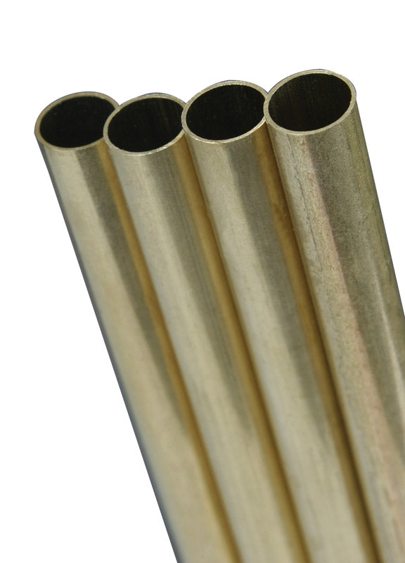 TUBE RND BRASS12 X 13/32