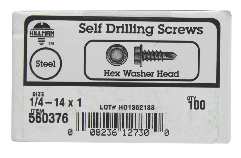 HWH DRL SCR 1/4-14X1