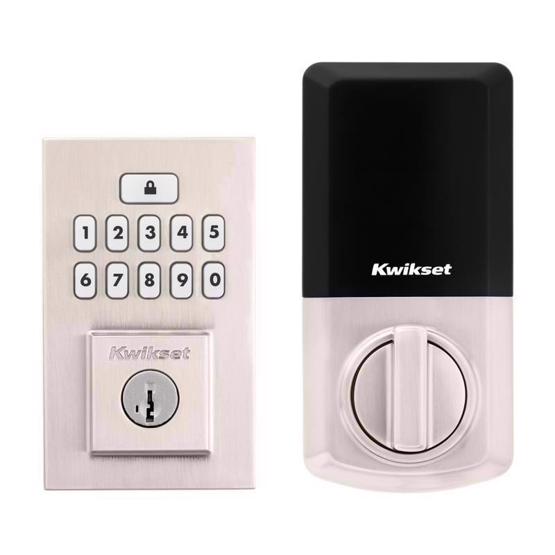 ELECTR DEADBOLT METAL SN