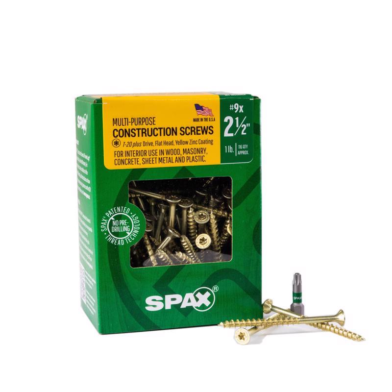 CONSTR SCREW #9X2-1/2"