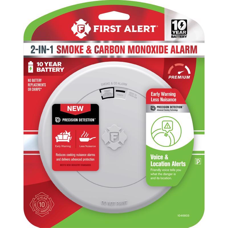 SMK&CRBN ALARM W/VOICE