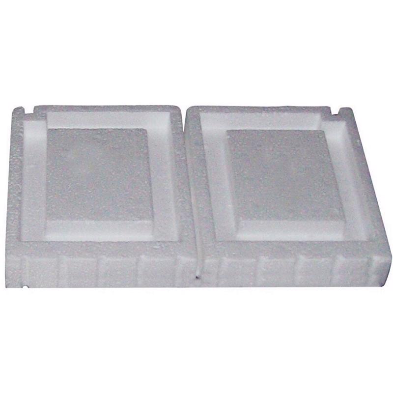 Frost King 5.5 in. H X 7.75 in. W White Polystyrene Foundation Vent