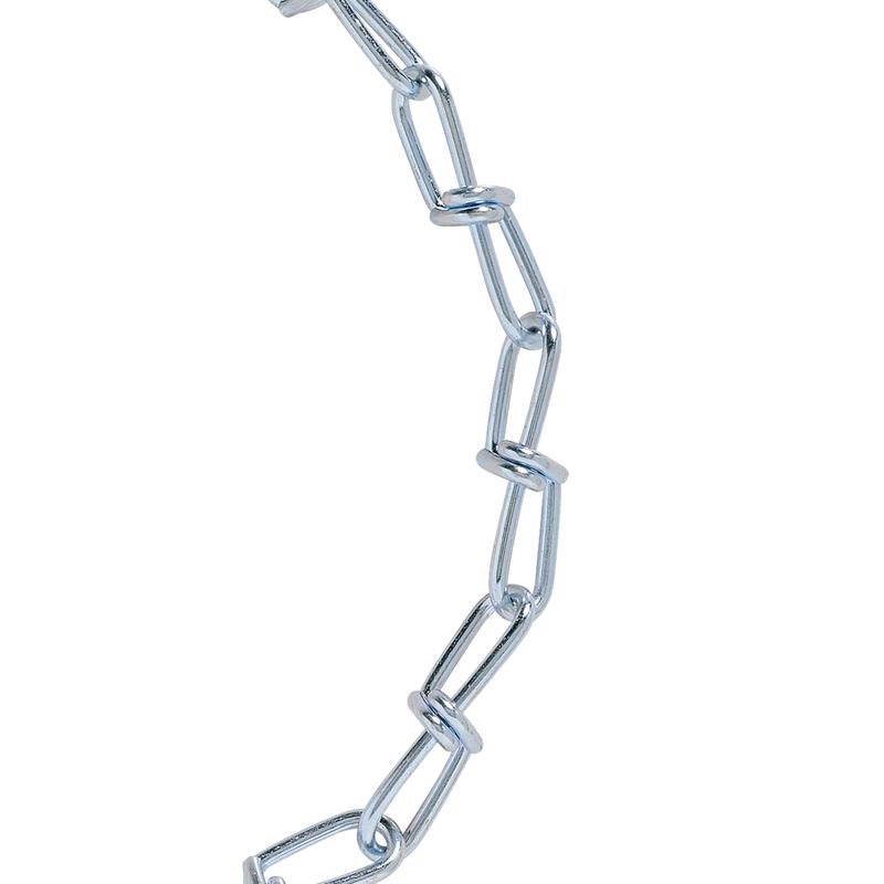 CHAIN DBL LOOP STL 100'