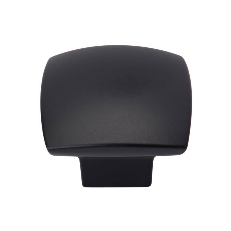 CBNT KNOB MTT BLK 1.56"