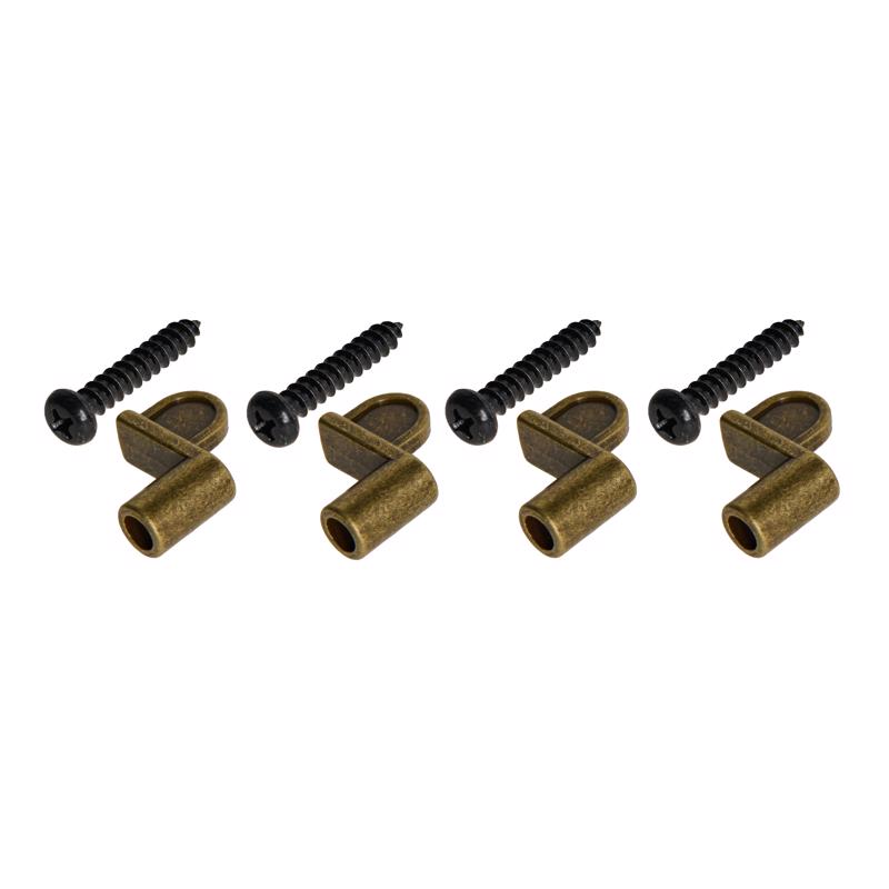 SCRN CLP BRZ 7/16" 100PC