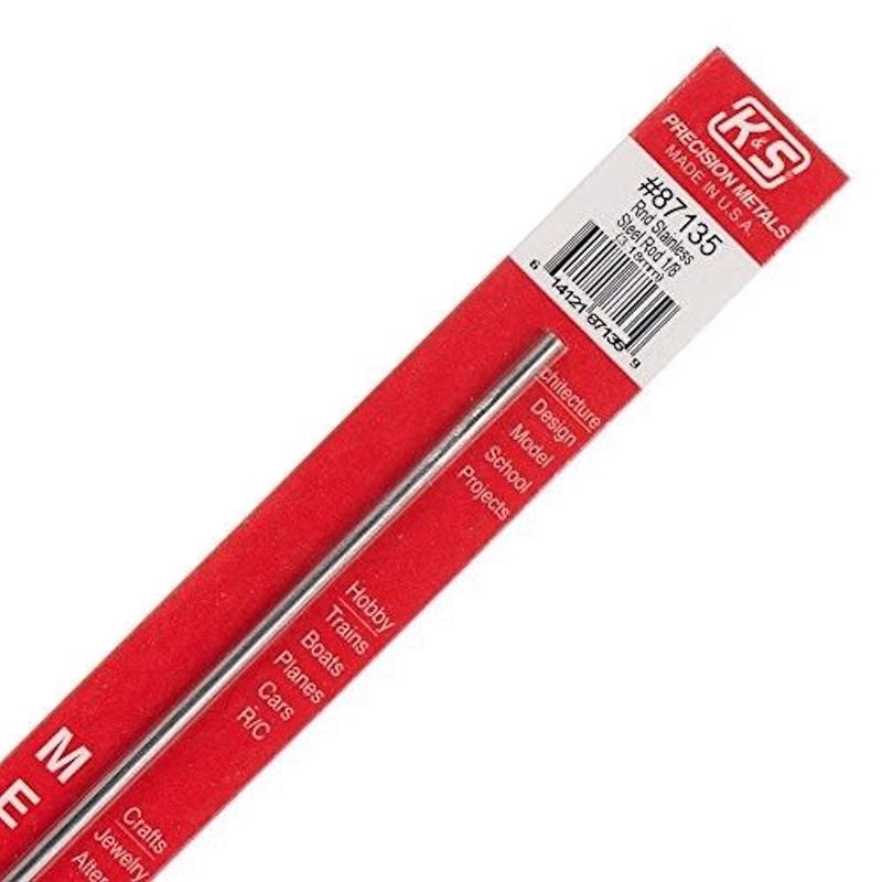 ROD 1/8"X12" SS CD1