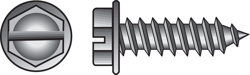 SCREW HWH SLT10X1/2BX100