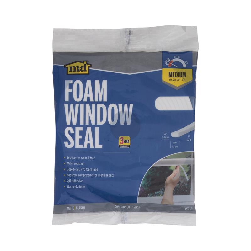 TAPE 1/2"X17' FM .25T WH
