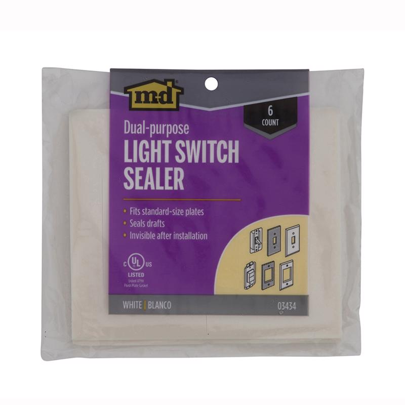 WALL PLATE SEALERS WHT