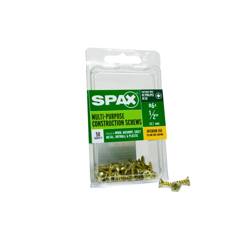 SCRW SPAX FH6X5/8YLWBX50