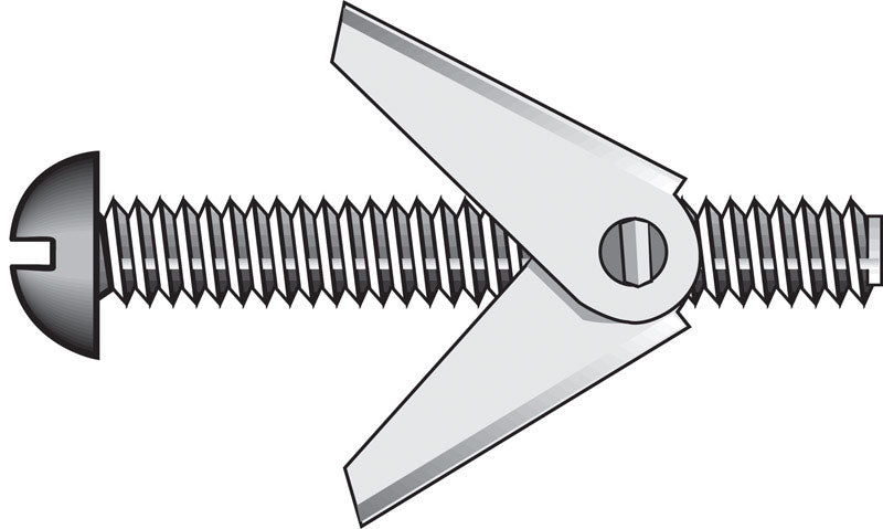 TOGGLE BOLT RUND 3/16X2"