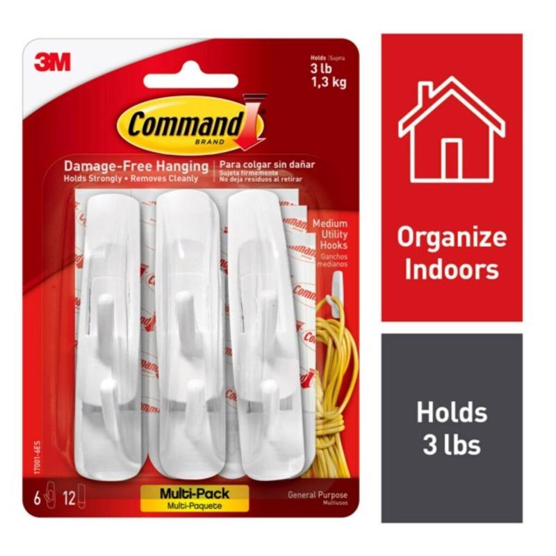 UTILITY HOOK WHITE MED