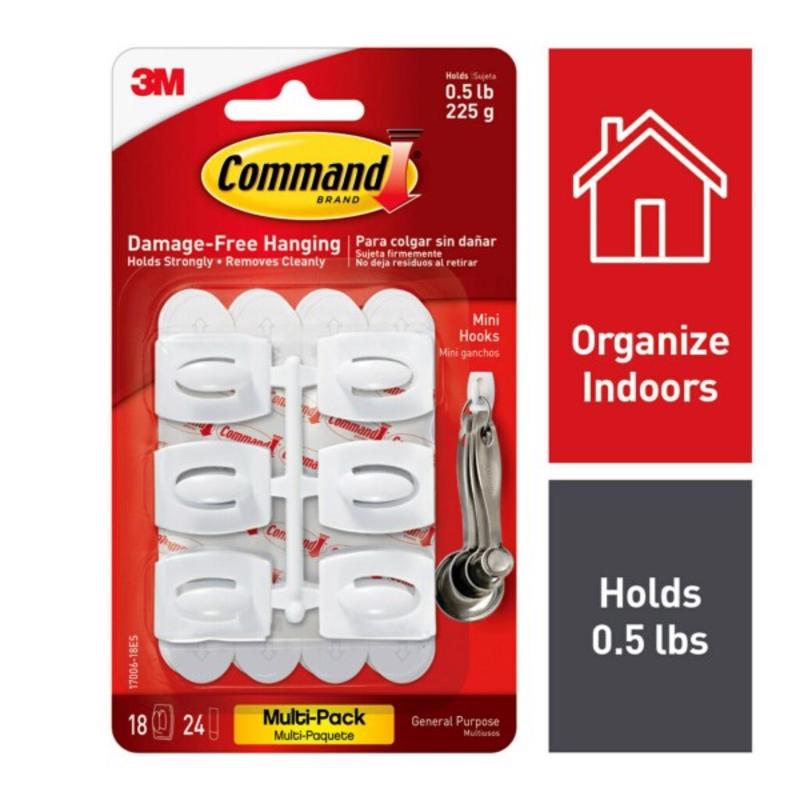 COMMAND HOOK MINI WHITE