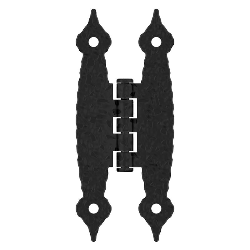 CABNT HINGE FLSH WRP BLK