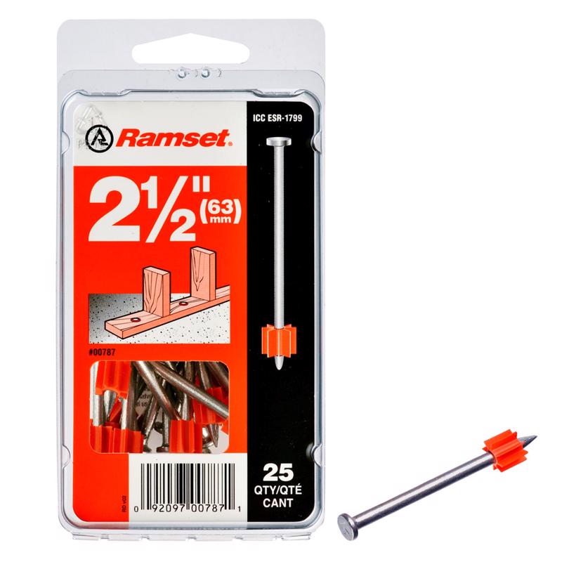 PIN POWR HAMMR2-1/2"25PK
