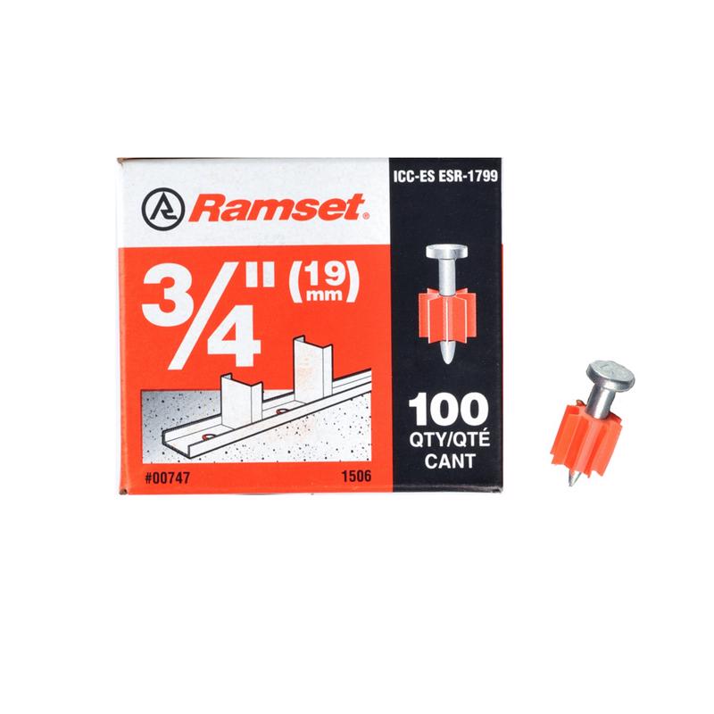 PIN POWR HAMR 3/4" 100PK